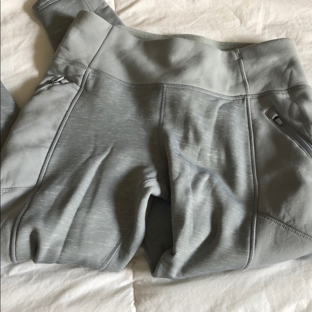 Athleta fleece lined leggings